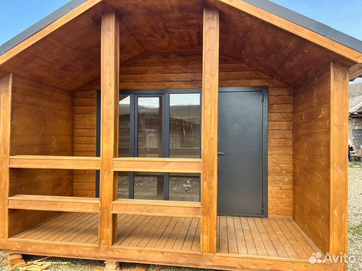 Деревянный домик