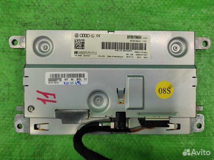 Дисплей информационный / монитор Audi Q5/A4/A5/A6