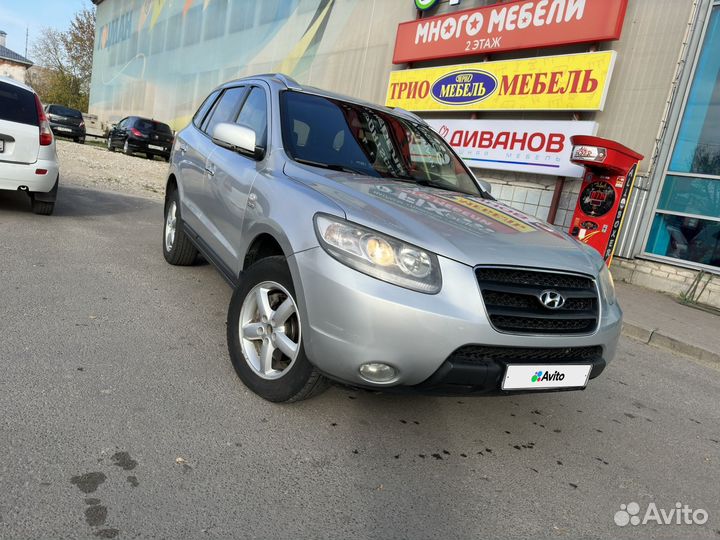 Hyundai Santa Fe 2.2 AT, 2009, 254 800 км