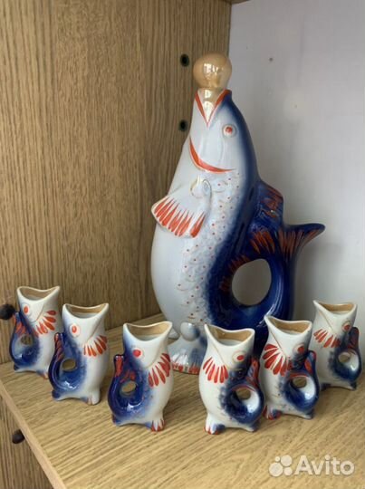 Фарфоровые рыбки СССР