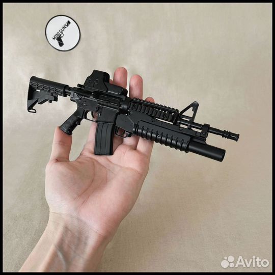 М4 модель в обвесе (с магазином)