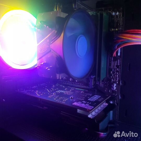 Комплект Amd a320m-h,ryzen 3 3100,gtx 1650 gddr6