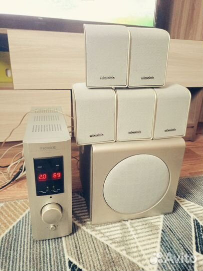 Акустика микролаб а 6664- 5.1