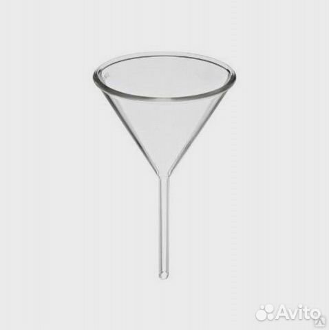 Воронка лабораторная, диаметр 56 мм, кварцеове сте