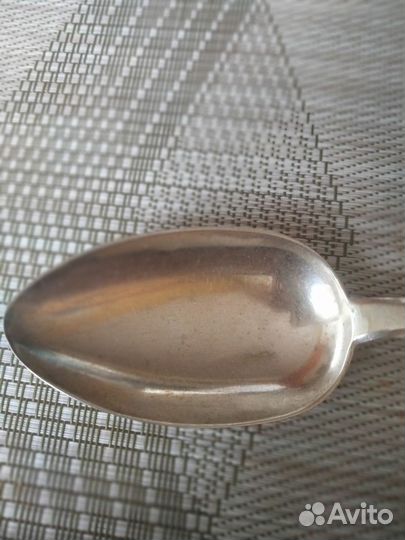 Ложка столовая серебро