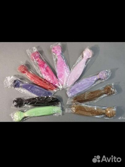 Волосы трессы для кукол