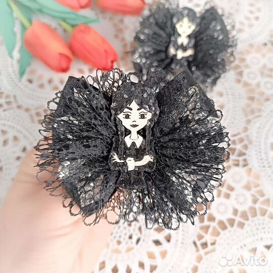 Бантики Уэнсдей/Wednesday