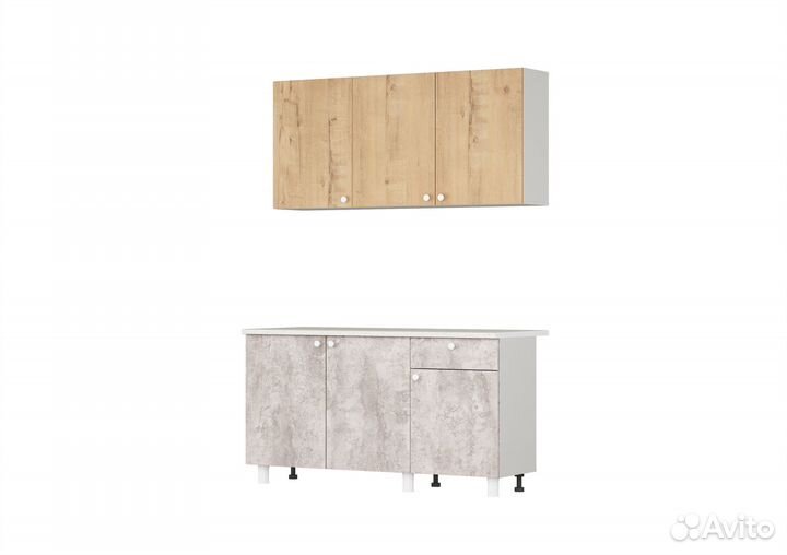 Кухонный гарнитур Легенда-38 (1,5 м)