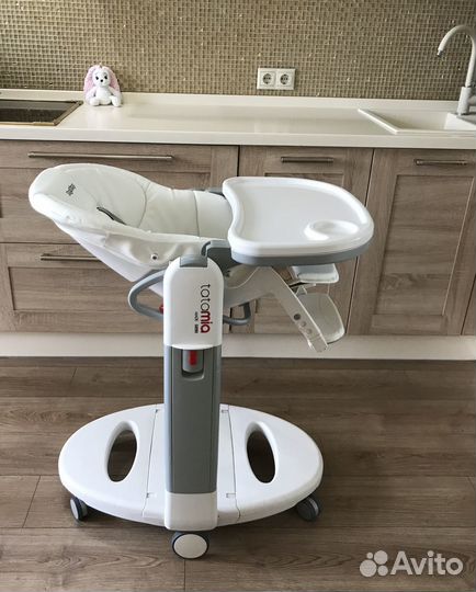 Стульчик для кормления peg perego Tatamia. Белый