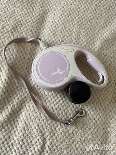 Поводок рулетка flexi 8 метров с боксом