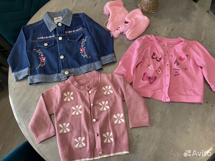 Вещи пакетом на девочку 80 86