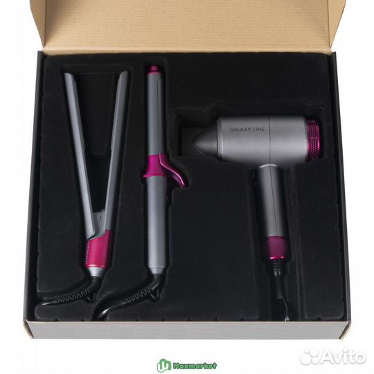 Набор для укладки волос Galaxy line GL 4722: фен