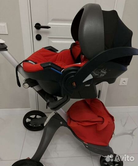 Коляска stokke xplory с автолюлькой