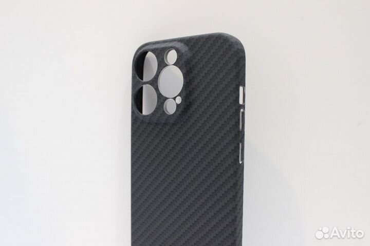 Чехол на iPhone 15 Pro Luxo/Carbon