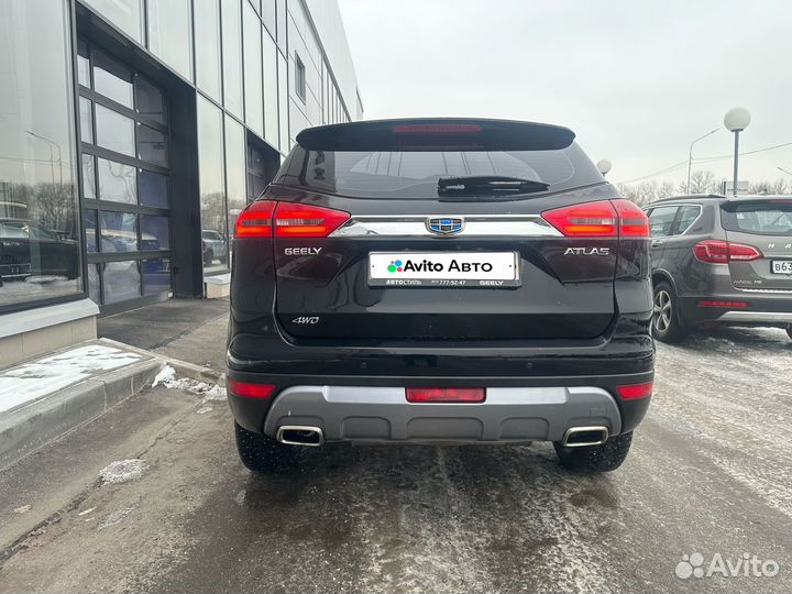Geely Atlas 2.4 AT, 2021, 38 800 км