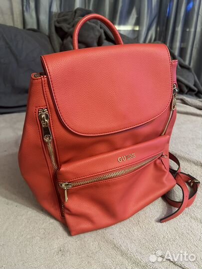 Рюкзак Guess кожанный женский