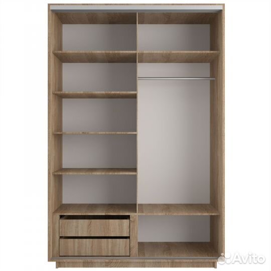 Шкaф-купе «Экcпресс Элeмент» 2-х дверный