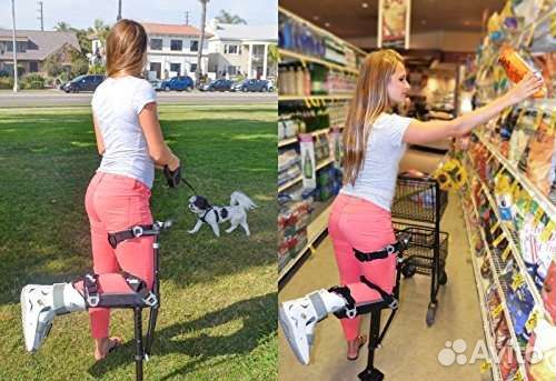 Костыль под колено (при травмах ниже колена)