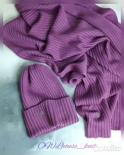 Женский шарф, шапка, повязка