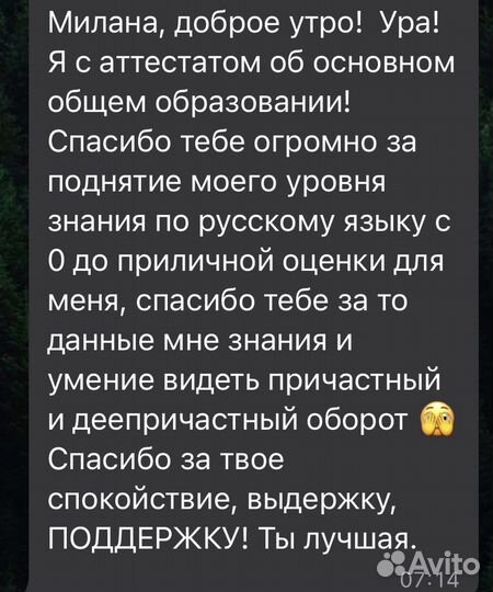 Репетитор по русскому языку