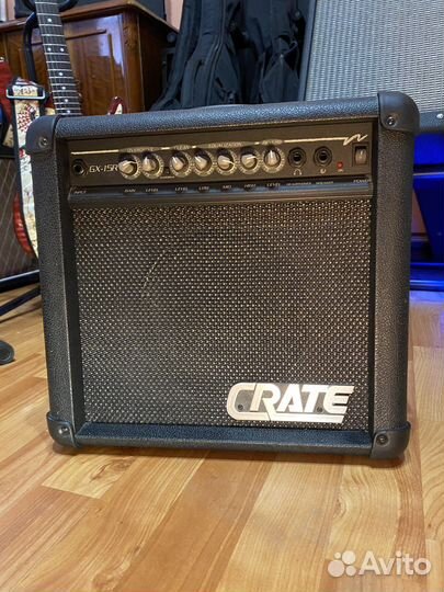 Надежный Crate gx15r с реверберацией