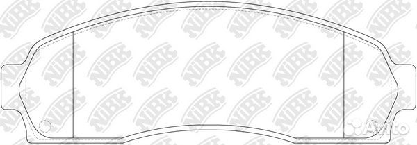 Колодки тормозные дисковые