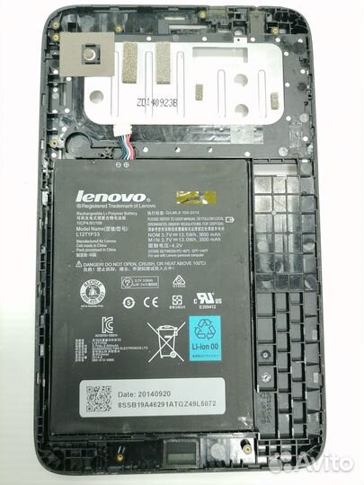 Планшет планшет Lenovo A3300-HV по З по запчастям