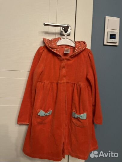 Пляжный халат для девочки