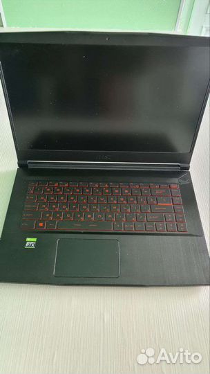 Ноутбук msi GF63 thin