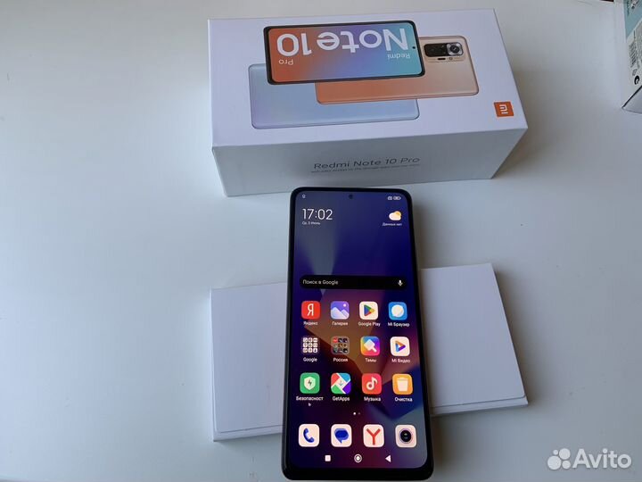 Xiaomi Redmi Note 10 Pro, 8/128 ГБ
