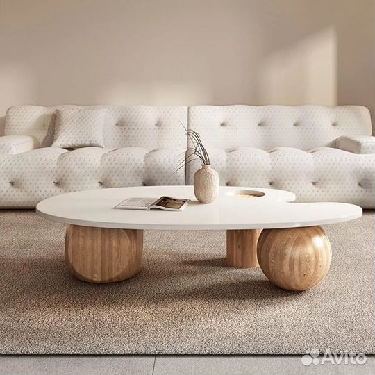 Подстолье декоративное опора стола из массива