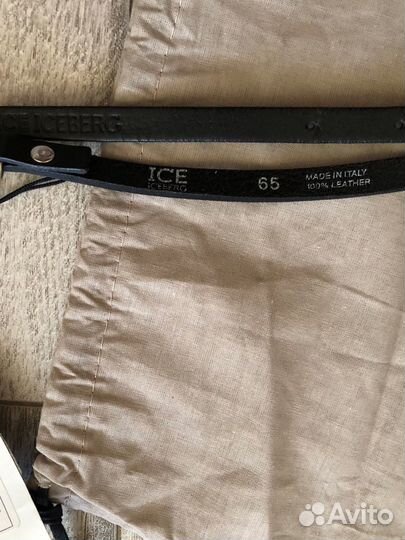 Ремень женский кожаный ICE Iceberg, Италия, новый