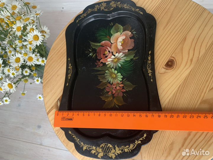 Поднос металлический СССР