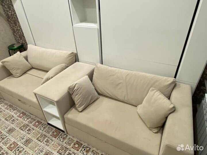 Стенка трансформер с двумя кроватями