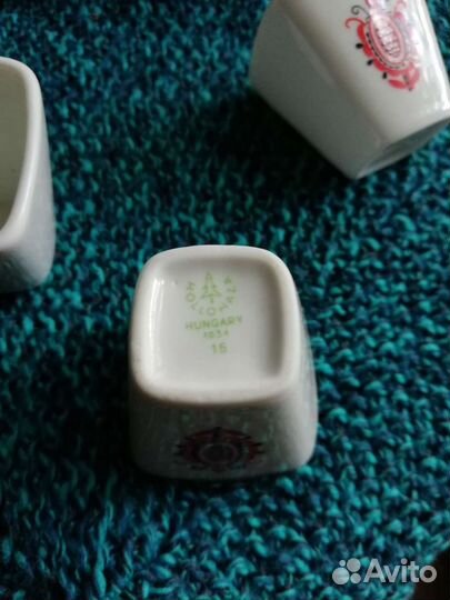 Фляга-штоф и 6 стопок Hollohaza