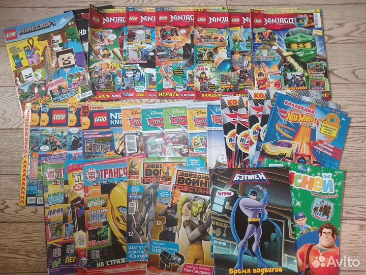 Журналы Lego Ninjago Nexo Knights