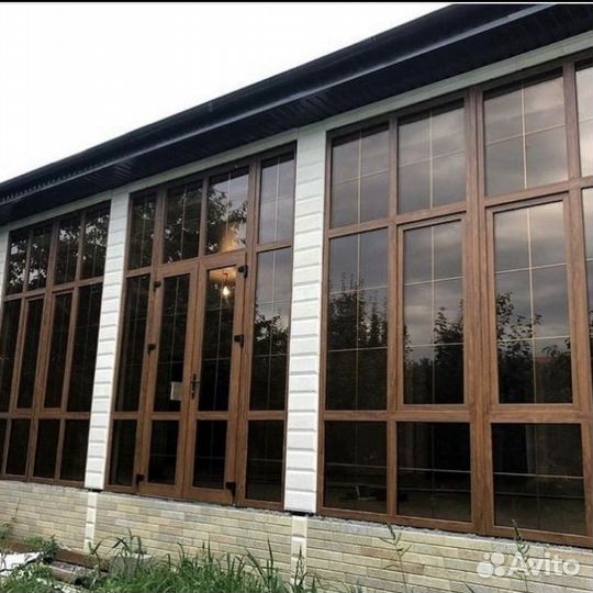 Окна и двери пластиковые витражи