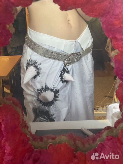 Штаны с шипами