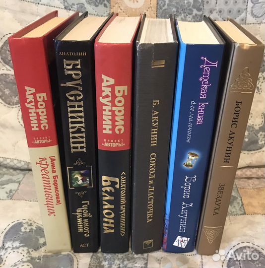 Книги бориса акунина