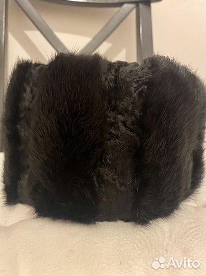 Женская зимняя шапка папаха размер 58-59