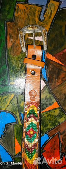 Мексиканский, национальный кожаный ремень