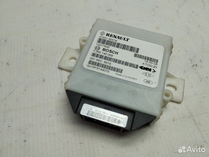 Блок управления полным приводом Renault Duster