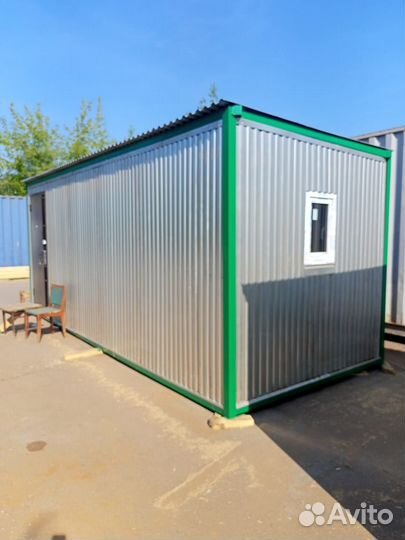 Бытовка 4 метра на 4-6 человек хозблок