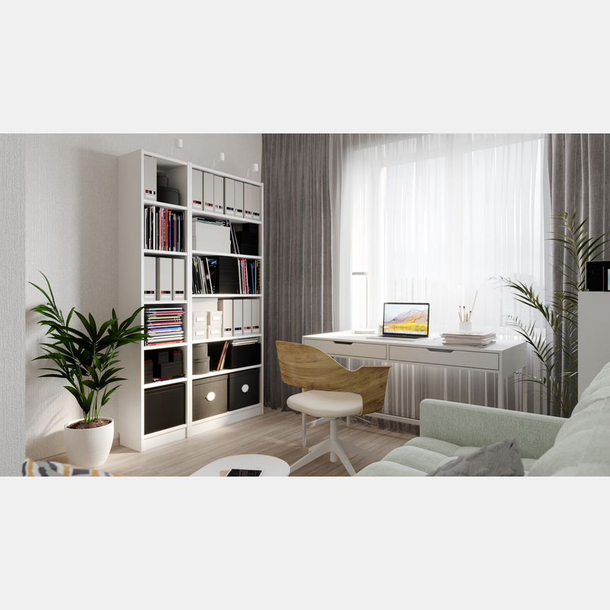 1-к. квартира, 35,2 м², 2/27 эт.