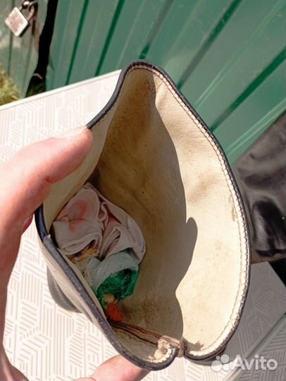 Сапоги хромовые,41размер, средней ширины,ркка