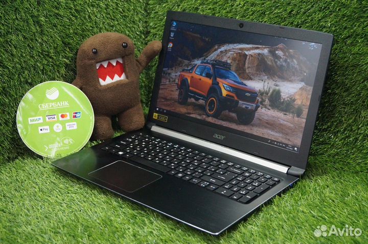 Металлический Acer i3 / 8 Gb / SSD + HDD / 940MX