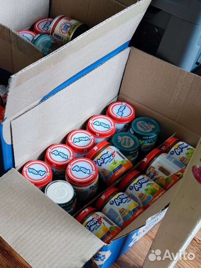 Агуша пюре овощи, мясо, фрукты