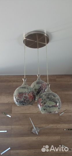 Светильник потолочный подвесной бу