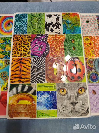 Счастливая азбука и цифры магнитная