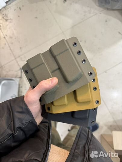 Подсумок под два пистолетных магазина